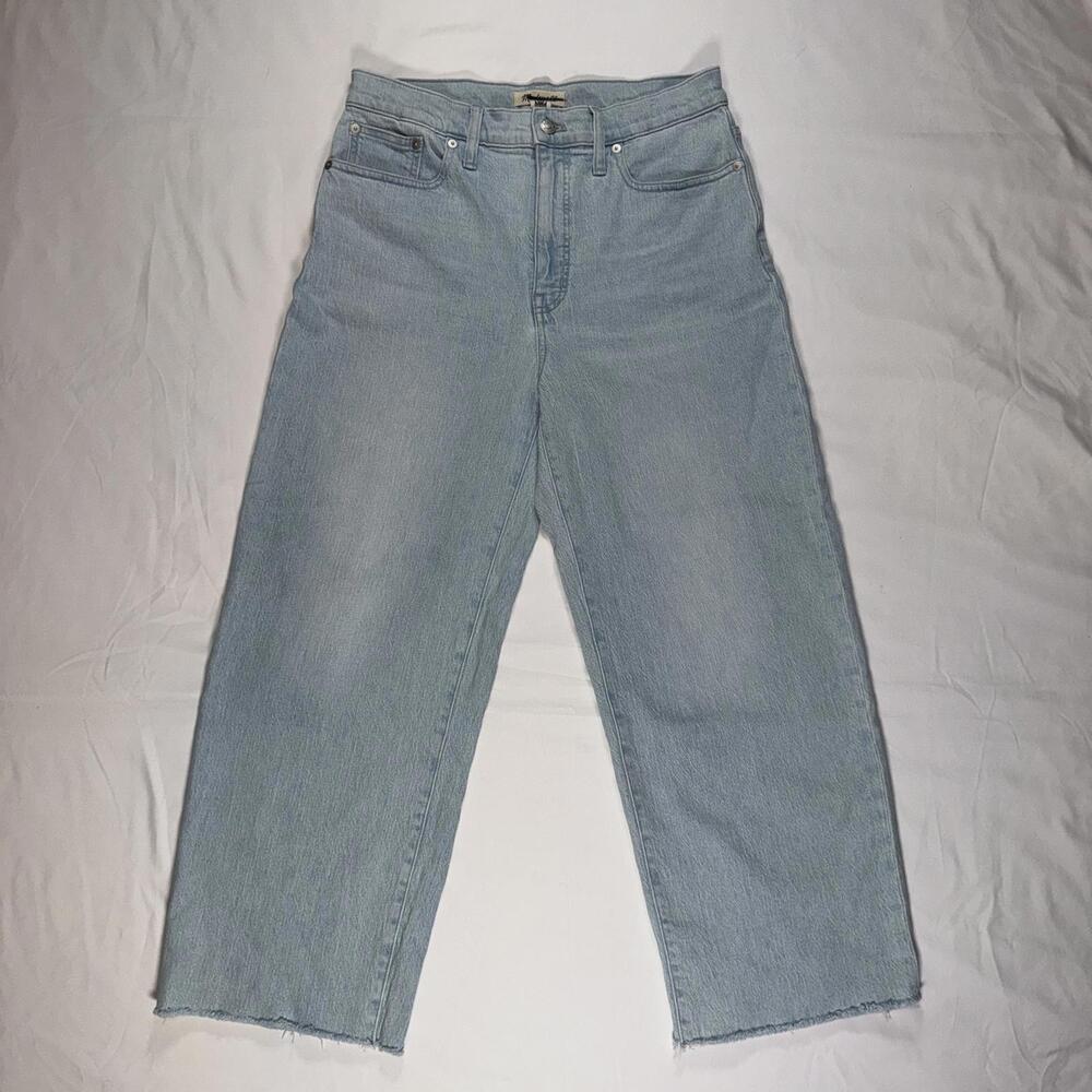 Madewell Perfect Vintage Wide Crop Jeans
